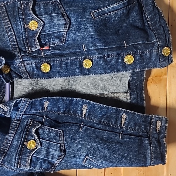 Girls Levi Jacket size 4 XS - Picture 3 of 6